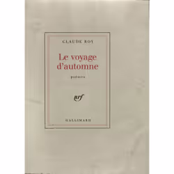 ISBN Le voyage d'automne, Français, 120 pages