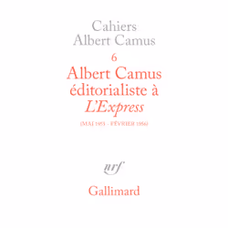 ISBN Albert Camus éditorialiste à «L'Express», Français, 256 pages