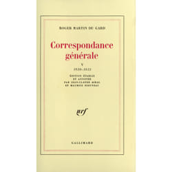 Correspondance générale t.5