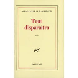 Tout disparaitra