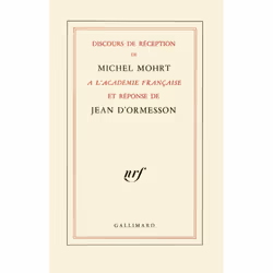 ISBN Discours de réception à l'Académie française et réponse de Jean d'Ormesson, Français, 80 pages