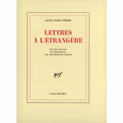 ISBN Lettres à l'Étrangère, Français, 160 pages