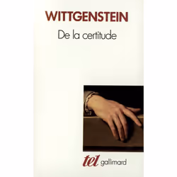 ISBN De la certitude, Français, 154 pages