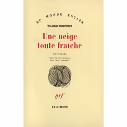 ISBN Une neige toute fraîche, Français, 248 pages