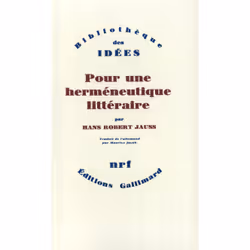ISBN Pour une herméneutique littéraire, Français, 464 pages