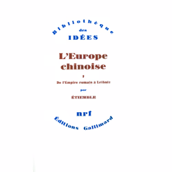 ISBN L'Europe chinoise, Français, 448 pages
