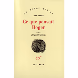 ISBN Ce que pensait Roger, Français, 396 pages