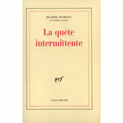 ISBN La quête intermittente, Français, 180 pages