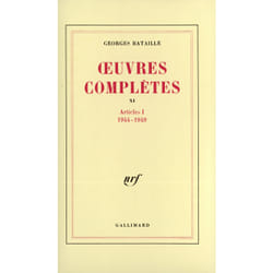 Oeuvres complètes t.11 - 1944-1949