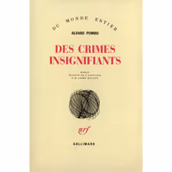 ISBN Des crimes insignifiants, Français, 200 pages