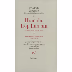 ISBN Humain, trop humain, Français, 528 pages