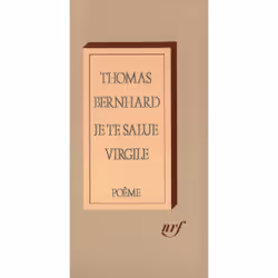 ISBN Je te salue Virgile, Français, 72 pages