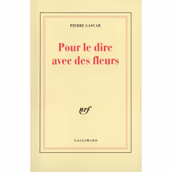 ISBN Pour le dire avec des fleurs, Français, 168 pages