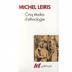 ISBN Cinq études d'ethnologie, Français, 168 pages