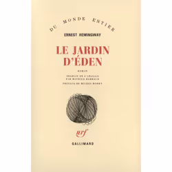 ISBN Le jardin d'Éden, Français, 300 pages