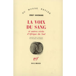 ISBN La Voix du sang et autres récits d'Afrique du Sud