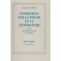 ISBN Entretiens sur la poésie et la littérature, Français, 194 pages