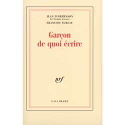 ISBN Garçon de quoi écrire, Français, 288 pages
