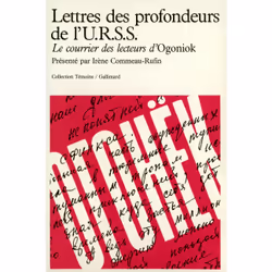 ISBN Lettres des profondeurs de l'U.R.S.S., Français, 264 pages