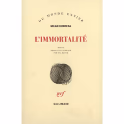 ISBN L'Immortalité, Français, 420 pages
