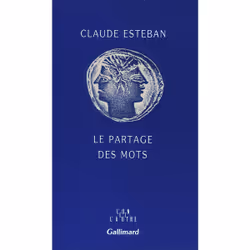 ISBN Le Partage des mots, Français, 168 pages