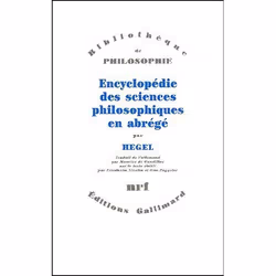 ISBN Encyclopedie Des Sciences Philosophiques En Abrege, philosophie, Français