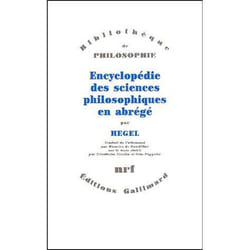 Encyclopédie des sciences philosophiques en abrégé