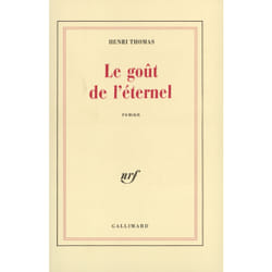 Le gout de l'eternel
