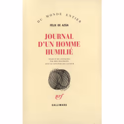 ISBN Journal d'un homme humilié, Français, 368 pages