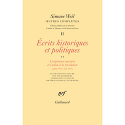 Oeuvres complètes Tome 2 - écrits historiques et politiques Tome 2