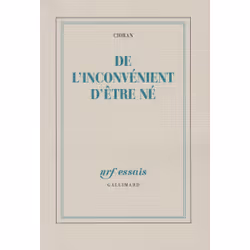 ISBN De l'inconvénient d'être né, Français, 248 pages