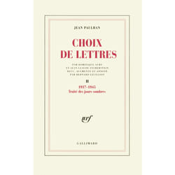 Choix de lettres : 1937-1945