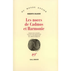 Les noces de cadmos et harmonie