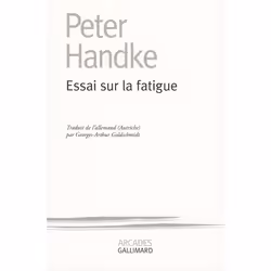ISBN Essai sur la fatigue, Français, 80 pages