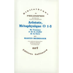 ISBN Aristote, Métaphysique [Thêta] 1-3