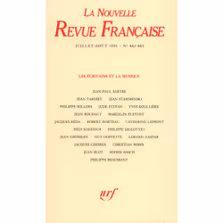 ISBN La Nouvelle Revue Française, Français, 256 pages