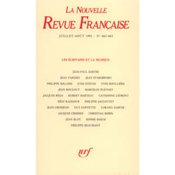 ISBN La Nouvelle Revue Française