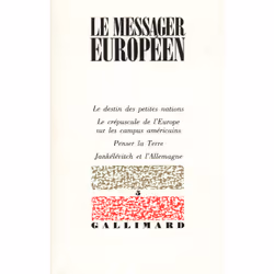 ISBN Le Messager européen, Français, 276 pages