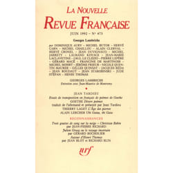 LA N.R.F. 473 (JUIN 1992)