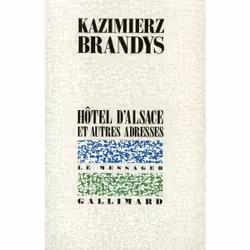 ISBN Hôtel d'Alsace et autres adresses, Français, 192 pages