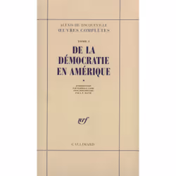 ISBN De la démocratie en Amérique, Français, 520 pages