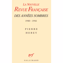 ISBN La NRF des années sombres, Français, 468 pages