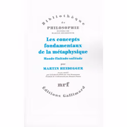 ISBN Les concepts fondamentaux de la métaphysique, Français, 552 pages