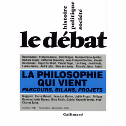 ISBN Le Débat, Français, 272 pages