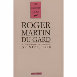 ISBN Actes du Colloque international Roger Martin du Gard, Français, 240 pages