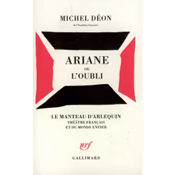 ISBN Ariane ou L'oubli, Français, 88 pages