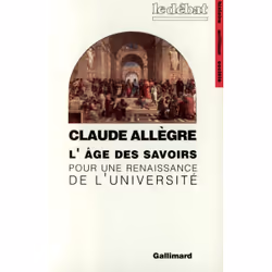 ISBN L'âge des savoirs, Français, 252 pages