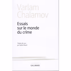 ISBN Essais sur le monde du crime, Français, 192 pages