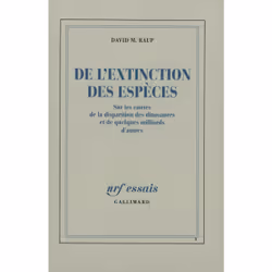 ISBN De l'extinction des espèces, Français, 240 pages