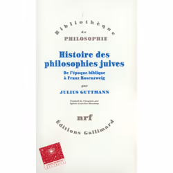 ISBN Histoire des philosophies juives, Français, 588 pages